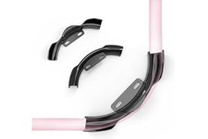 (Pack of 10) Topaipe 3/4 Inch PEX Poly 90 Degree Bend Support, Black Tubing Bend Support, Reinforced Pex Clamps Pipe Holder, Pex Tubing Bend Support with Nail Tab