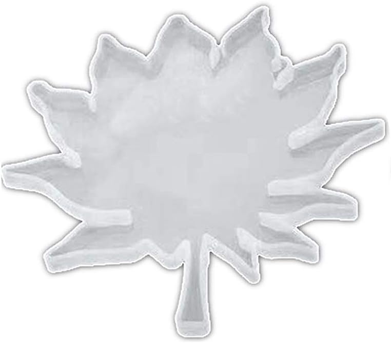 Sitonelectic Coster Mould - Unique Silicone Leave Coaster Mold for Resin, DIY Homemade Craft Kit Epoxy Molds