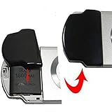 Battery Back Door Cover Case for PSP 2000 2001 3000 3001 Playstation Portable Repair Parts Replacement Black