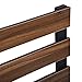 GreenForest Queen Bed Frame Metal Studio Platform Bed with Wood Slat Support Wooden Headboard No Box Spring Needed and Noise-Free