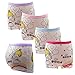 Mmiao Baby 2t-10t Kids Girls Briefs 4-Pack Boyshort Underwear Korean Girl