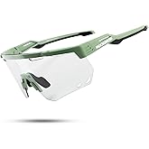 ROCKBROS Photochromic Cycling Glasses Anti-fog Photochromic Sunglasses UV Protection Mountain Bike Glasses
