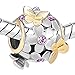 Pugster Light Purple Crystal Flower Butterfly Charm Bead Fits Pandora Bracelet