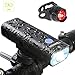 Cycloving Super Bright LED Bike Lights. Cycling Water Resistant Bicycle Headlight and Tail Light