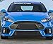 FOCUS RS WINDSHIELD DECAL (white & blue)