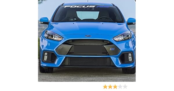 Amazon Com Focus Rs Windshield Decal White Blue Everything Else