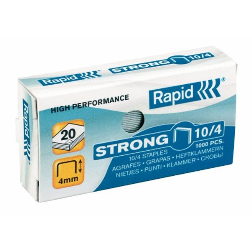 Rapid No.10 Strong Galvanised Staples (Pack of 1000)