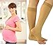 BeVisible Sports Maternity Compression Socks - Pregnancy Stockings & Leggings Knee High Open Toe