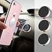 VizGiz 3 Pack Universal Dashboard Phone Holder Steering Wheel Magnetic Phone Mount Car Cradle Stand Sticker for GPS Tablet Phone X 8 7 6s 6 Plus Galaxy S8 S7 S6 Edge,Note 5 4 etc