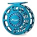 Piscifun Platte Fully Sealed Drag Large Arbor Fly Fishing Reel with CNC-machined Aluminum Alloy Body 5/6 Ice Blue