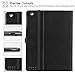 ZtotopCase for iPad 2/3/4 Case - Premium PU Leather Business Slim Folding Stand Folio Cover with Auto Wake/Sleep for iPad 4th Generation with Retina Display, iPad 3, iPad 2,Black