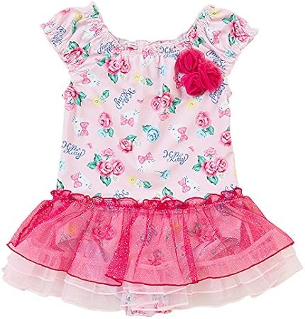 Amazon Co Jp ハローキティ ワンピース水着 バラ 100cm おもちゃ