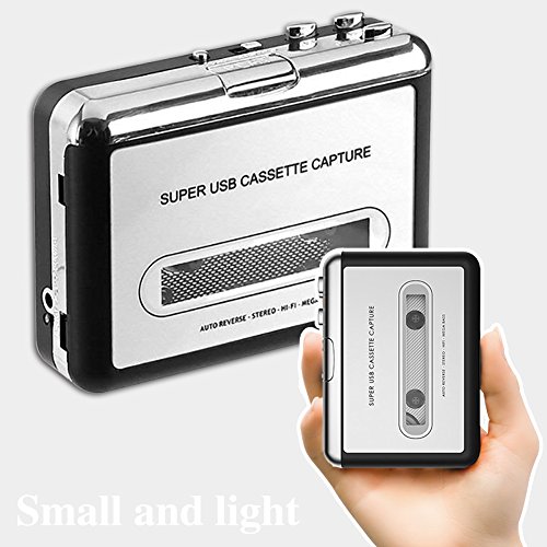 image for Cassette Player Portable, ASINNO Cassette Player to MP3 Converter CD M