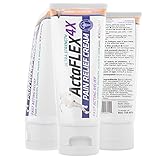 Nordic Clinical’s ACTAFLEX 4X Pain Relief Cream, 4 Oz. Rubs out pain on contact. Muscle Pain Relief Cream with Menthol. Pain relief cream knee, Pain relief cream muscle.