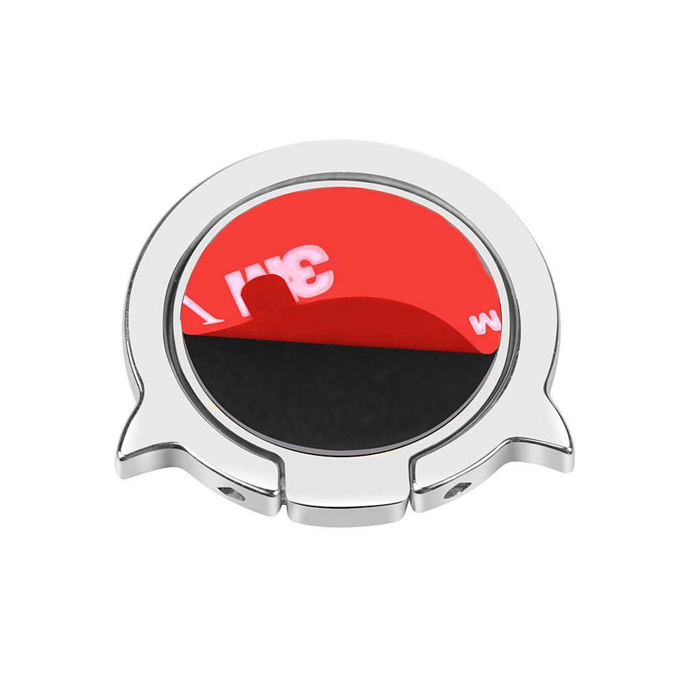 Universal Cell Phone Ring Holder Stand, Finger Kickstand Loop Mount Stent, 360° Rotary Safe Hand Grip & Car Ring Hook Bracket for iPhone X / 8 / 8 Plus / 7 / 7Plus Samsung Galaxy S7 / S8 Note 8