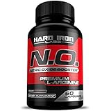 Nitric Oxide Supplement - Nitric Oxide Booster 1300mg - L Arginine &amp; L Citrulline for Muscle Building, Vascularity, Pumps, Energy, Heart Health - Increase Blood Flow NO Booster Pre - 60 Capsules