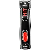 ARTERO Hit Cordless Dog Clipper with A5#10 Blade and Extra Battery | Li-Ion, Up to 5 Hours Run Time, 3 Hour Charge, 3000 RPM, 0.77 lb, Charging Base, For Dogs, Cats and Horses