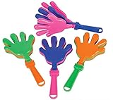 ~ 24 ~ Hand Clappers Noisemakers Favors ~ 7.5