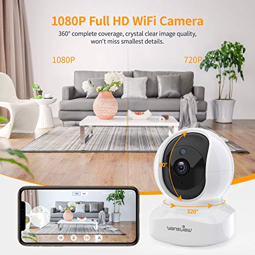 2 Camera+Wireless+Security+Wansview+Detection