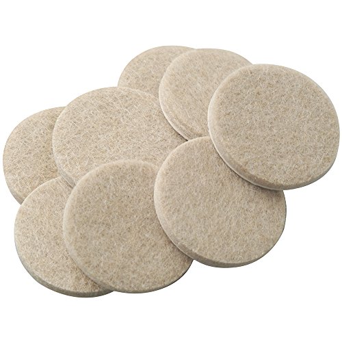 SoftTouch 1 1/2" Round HeavyDuty SelfStick Felt Furniture Pads