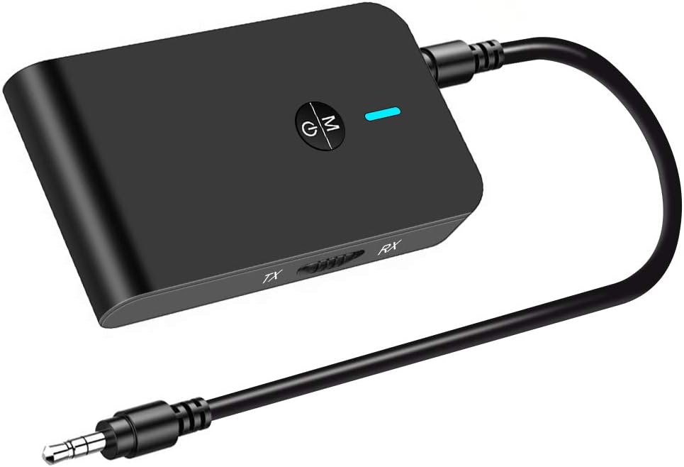 Aigital BT6 Bluetooth Transmitter and Receiver 2 in 1 3.5mm Wireless