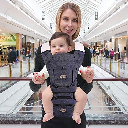 ISEE Ergonomic Baby Carrier with Hip Seat, AllPosition Baby Carrier
