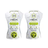 HEX Performance Advanced Laundry Detergent, Free + Clear, 35 Ounce Pouches, Pack of 2, Yields 70 Total Loads