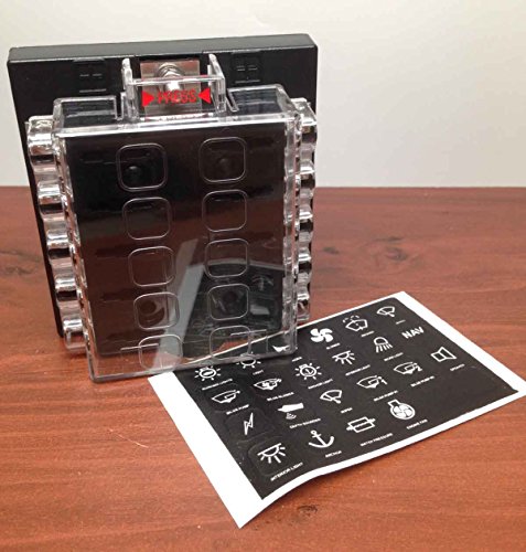 MARINE-10-GANG-QUICK-CONNECT-TERMINAL-BLADE-AUTO-FUSE-PANEL-HOLDER-WITH-BOLTS MARINE-10-GANG-QUICK-CONNECT-TERMINAL-BLADE-AUTO-FUSE-PANEL-HOLDER-WITH-BOLTS
