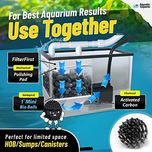Aquatic Experts New Bio Balls Filter Media 1 Inch Small Bio Ball for