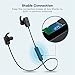 TaoTronics Bluetooth Headphones Wireless In Ear Earbuds Sports Earphones with Microphone, Black (8 Hours Playtime, Bluetooth 4.1, Hands Free Calling, Maximum Compatibility)