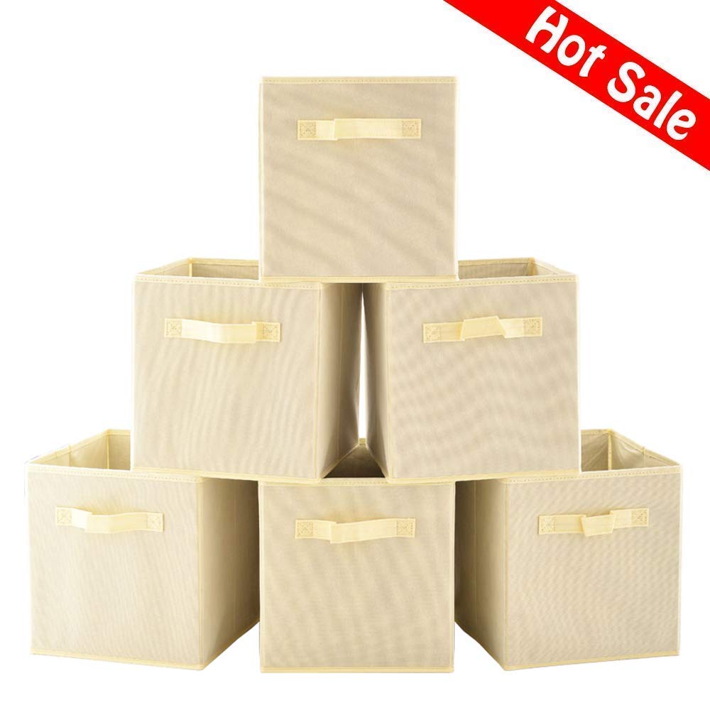 Amazon Com Ufaucet Cloth Storage Cubes Light Plink Foldable