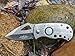 Timpanogos Outdoors - Big Baldy Knife - Durable and Foldable Pocket Knife, Made of Hardened Steel, Silver Finish, Very Sharp