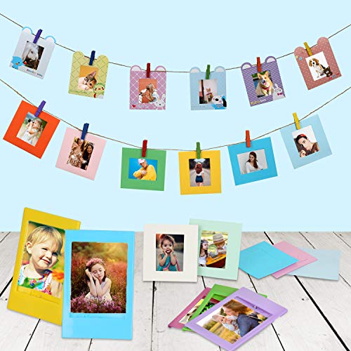 Zacro-14Pcs-Accesorios-Rosas-de-Fujifilm-para-Instax-Mini-888s9Partes-de-Bolsa-Almacenamientolbumfiltros-ColoridosMarcos-DiferentesPegatinasetc