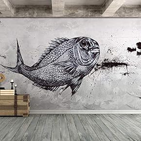 Wall Mural Street Art Graffiti Removable Wallpaper Wall Sticker for Bedroom Living Room - 66x96 inches