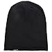 FORBUSITE B018 Distressed Stripe Slouch Beanie Skull Cap for Summer (B020b-black)