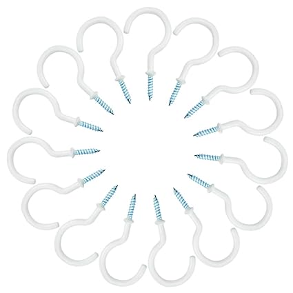 Amazon Com Obmwang 30 Pack 2 9 Inches Ceiling Hooks Cup Hook