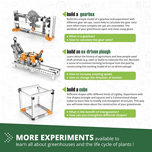 Engino- STEM Toys For Kids 9 , Physics Laws: Inertia, Friction, Circular Motion - 