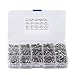M3 M4 M5 Socket Head Screws, 500PCS Stainless Steel Button Head Hex Socket Head Cap Screws Assortment Kit Bolts and Nuts Kit by Beauty Star
