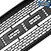 EAG Front Hood Grille ABS Replacement Upper Grill with Shell Black Fit for 09-14 Ford F-150