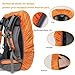 MECOC Ultralight Backpack Rain Cover with PU Stored Bag&Cellphone Waterproof Case,3 Color Available,15-90L for Camping,Hiking,Cycling,Waterproof case for iPhone 6S 6, S7 Edge,S7,Up to 6 inches