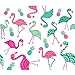 Tervis Flamingo Pattern Made in USA Double Walled Insulated Tumbler Travel Cup Keeps Drinks Cold & Hot, 24oz Water Bottle, Classic