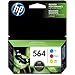 HP 564 Combo-pack Cyan/Magenta/Yellow Original Ink Cartridges with Bonus HP Social Media Snapshots paper included