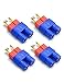 Readytosky Deans Male to EC3 Female Connector Adapters No Wire RC LiPo Battery Connectors(4PCS)