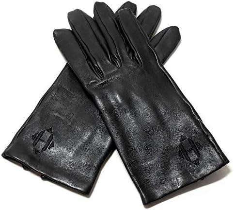 Amazon エルメス レディース手袋 グローブ イニシャル H ブラック ラム Hermes 並行輸入品 手袋 通販
