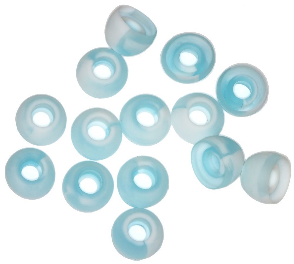 Xcessor Small Replacement Silicone Earbuds - Sky Blue (Pack of 7 Pairs)