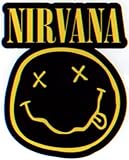 Licenses Products Nirvana Diecut Smiley Logo Sticker
