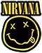 Licenses Products Nirvana Diecut Smiley Logo Sticker
