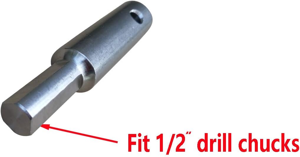 hand auger drill adapter