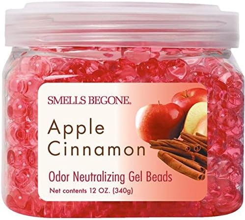 Smells Begone Odor Neutralizing Gel Beads Apple Cinnamon 12 Oz