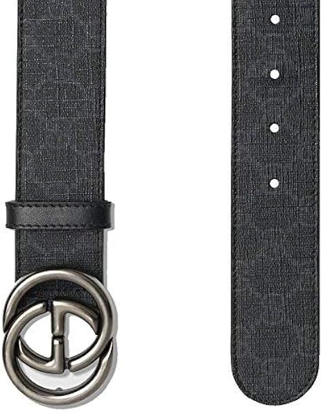 black gucci supreme belt